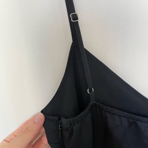 Abercrombie satin belted midi dress - Picture 5 of 8